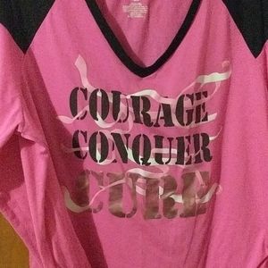 Long sleeve breast cancer t-shirt